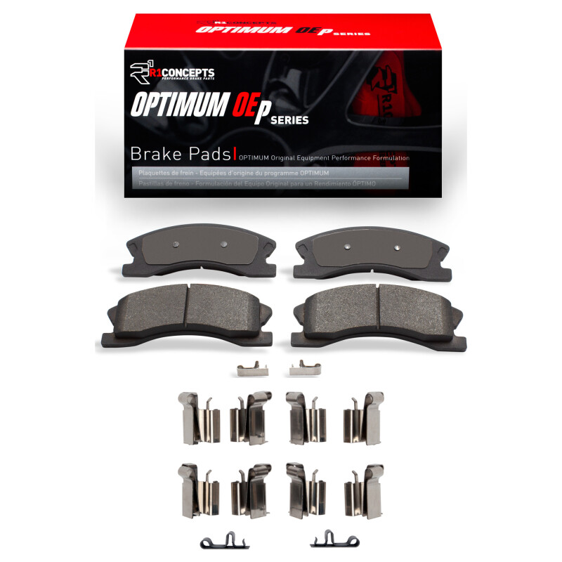 Jeep Grand Cherokee Brake Pads - Front - R1 Concepts - Optimum OE - `99-`04